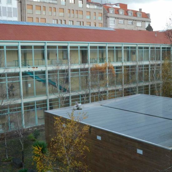 cubierta de la facultad de Bellas Artes